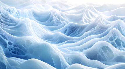 Fototapeta premium Winter background. Frostweave. Illustration