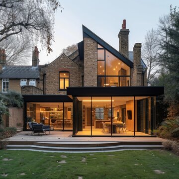 British Modern Home Extension: Architecture and Luxury Living