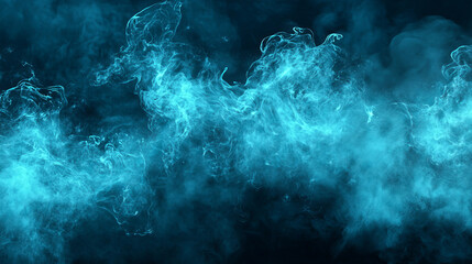 Obraz premium Boiling water, abstract background with air bubbles on liquid surface, dynamic motion, transparent aqua, randomly moving seether or fizzing, template for advertising, Realistic 3d vector illustration