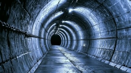 Sleek Futuristic Architecture with Dramatic Lighting