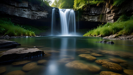waterfall in the forest