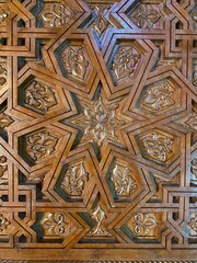 detail of a mosaic chefchaouen, Morocco