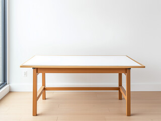 Fototapeta premium Tracing Table Displaying Only the Glass, Entirely Off