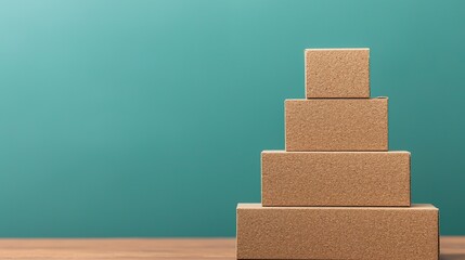 Efficient packing solutions for e-commerce warehouse cardboard boxes indoor modern business strategies