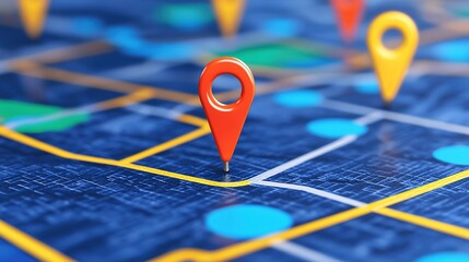 Mapping integration strategies for revenue growth in business locations digital environment data visualization