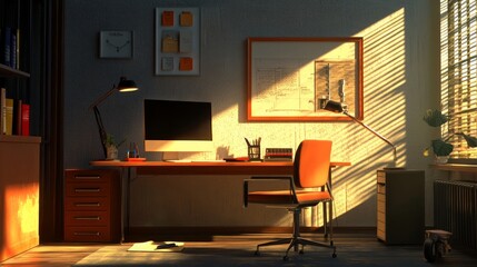 An environment that fosters innovation. An image of a contemporary office building in still life.