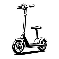 Urban Electric Scooter Design for Clean Transportation