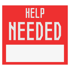 help needed sign png