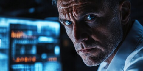 Detective in a High-Tech Laboratory