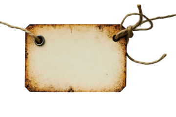 Torn old paper with a red push pin on a transparent background for creative projects and designs