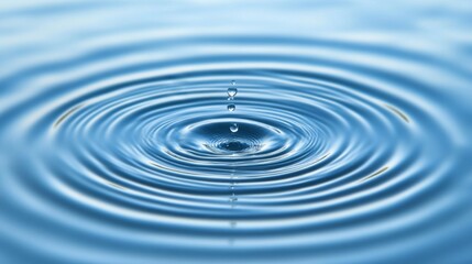 Water wave cosmetics concept. Skin care pure fluid pattern background. Fresh mousturusing gel or serum texture overlay