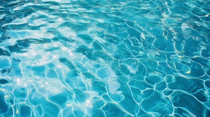 Obraz premium Water wave cosmetics concept. Skin care pure fluid pattern background. Fresh mousturusing gel or serum texture overlay