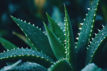 Fototapeta premium Aloe Vera in a flat