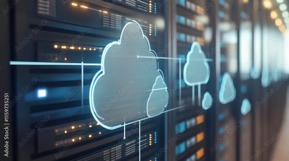 Poster cloud storage for secure data backup and recovery