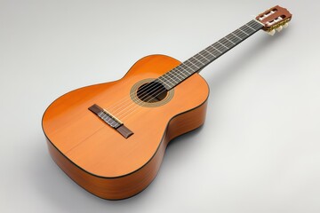 Fototapeta premium Guitar against a simple backdrop
