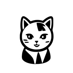 Cat with Lively Energy - Joyful Pet Vector