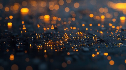 Radiant Circuitry with Quantum Computing Elements