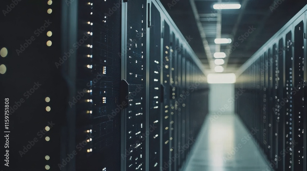 Poster secure tech room with backup and recovery elements