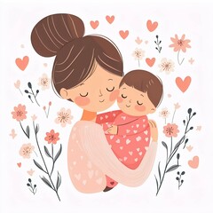 mother and her child