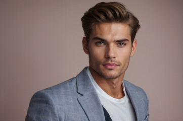 Obraz premium Perfect Male Model for Advertising Campaigns