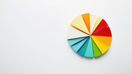 Fototapeta premium Analysis of GDP contributions from different sectors. Featuring pie charts breaking down sector contributions