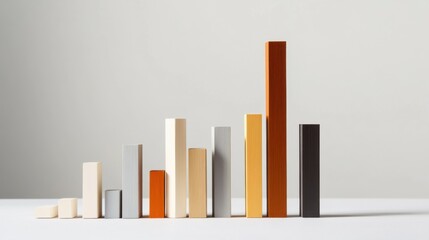 Bar graph of GDP contributions by industry. Featuring clear bars on a clean white background