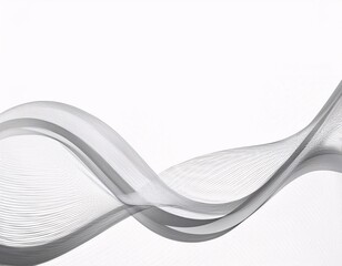 Flowing wave lines with smooth and dynamic curves,