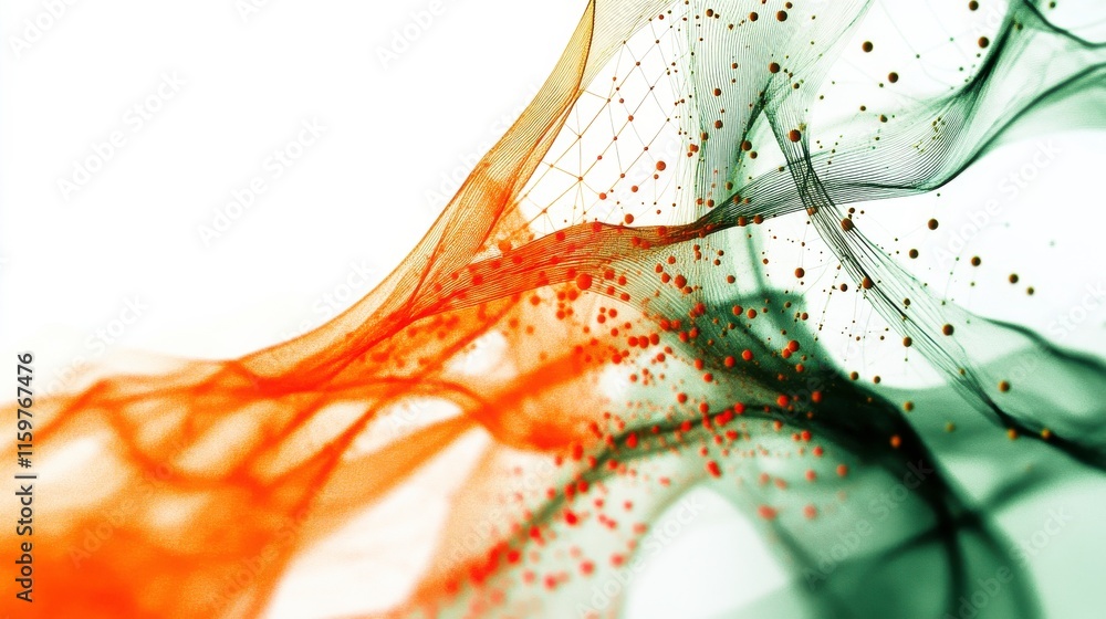 Poster abstract background with light overlays and textures