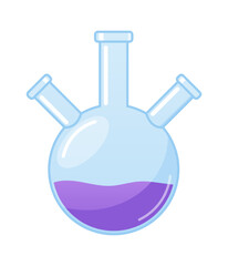 Three necked round bottom flask