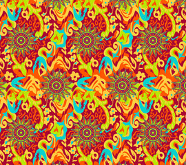 Abstract Terrain - Creative Allover Pattern Design