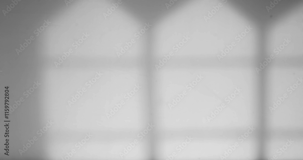 Poster window shadow overlay