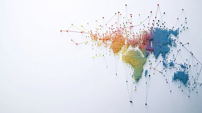 GDP per capita distribution. Featuring a graph depicting GDP per capita across different regions