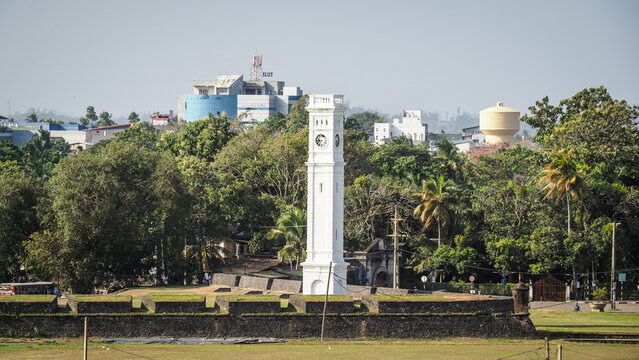 The landscape of Matara on the south coast of Sri Lanka