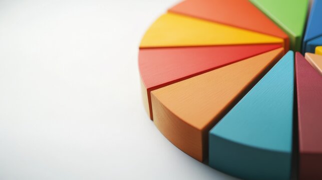 Sector contributions to GDP. Featuring pie charts of various industries' contributions