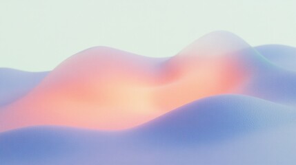 Abstract digital waves with rich gradient tones for modern design concepts