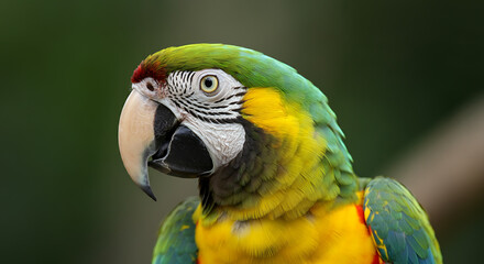 Fototapeta premium blue and yellow macaw