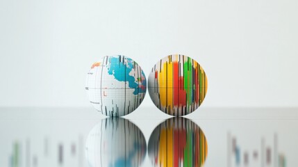 Trade agreements and their GDP impact. Featuring comparative graphs on a clean white background