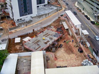 Foundations of a residential building