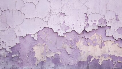 Fototapeta premium Abstract pastel purple old peeling paint grunge texture background 