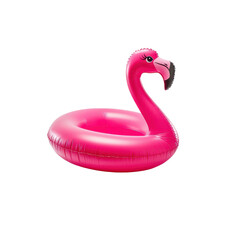 Bright Pink Inflatable Flamingo Pool Float