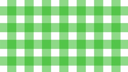 グリーンのチェック柄のシンプルな背景
