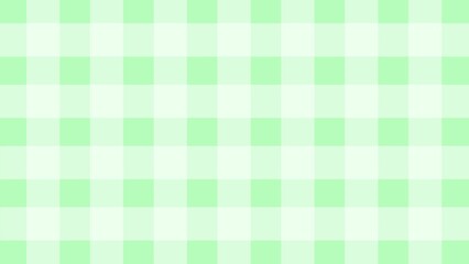 グリーンのチェック柄のシンプルな背景