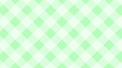 グリーンのチェック柄のシンプルな背景