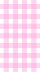 ピンクのチェック柄のシンプルな背景