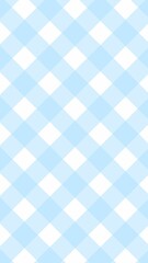 Fototapeta premium ブルーのチェック柄のシンプルな背景
