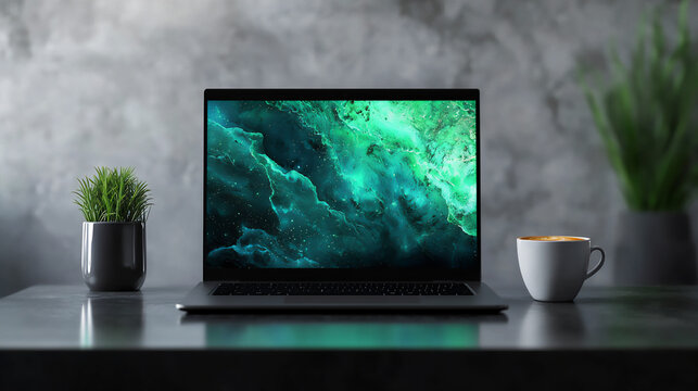  high-resolution laptop mockup