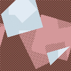 An abstract halftone grunge background image.