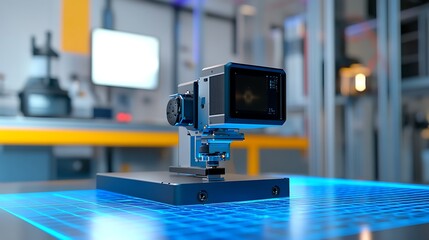 Advanced Technological Device in a Modern Laboratory Setting