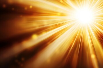 Obraz premium Bright yellow sun is shining through a window, casting a warm glow on the room