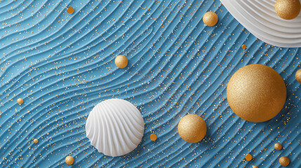 Fototapeta premium embossed new year sparkle